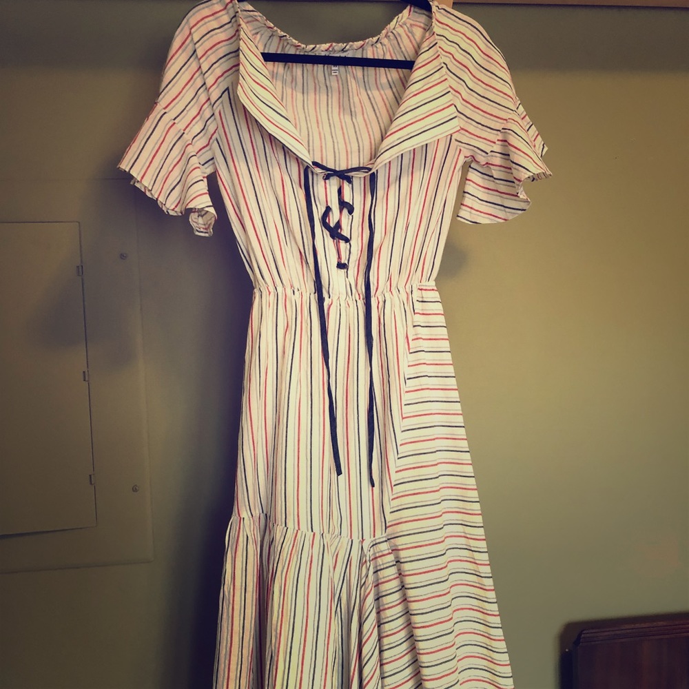 Current Air Los Angeles - boho dress EUC